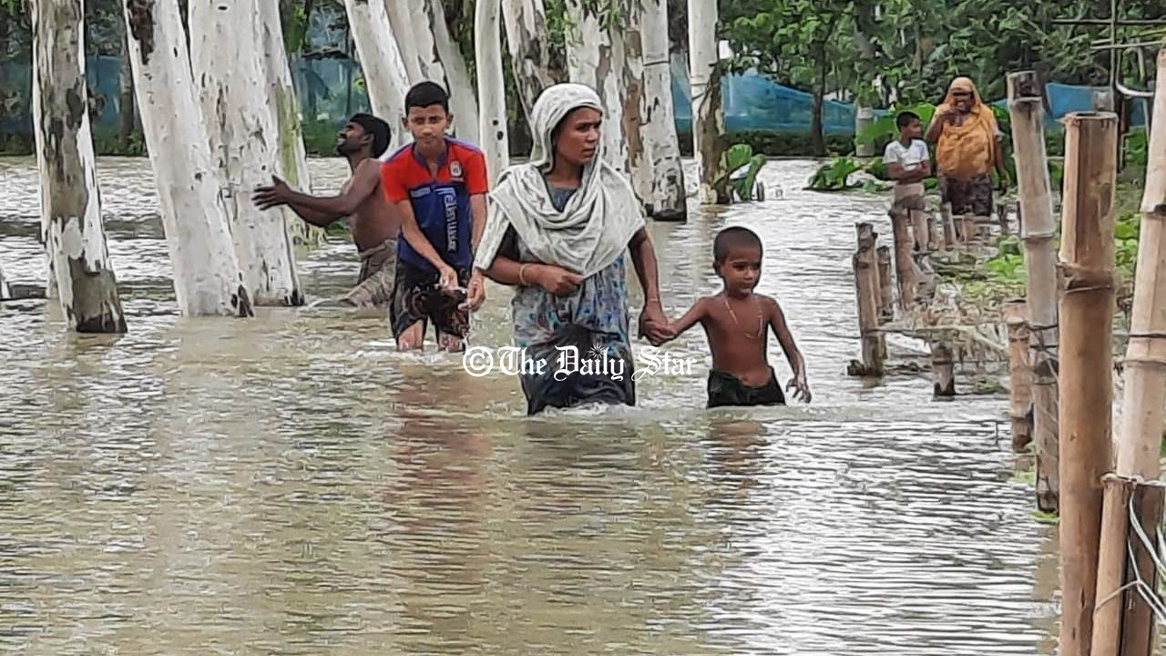 ব্রহ্মপুত্রের পানি বিপৎসীমার ৩২ সেমি, ধরলায় ২৭ সেমি, তিস্তায় ১ সেমি ওপরে