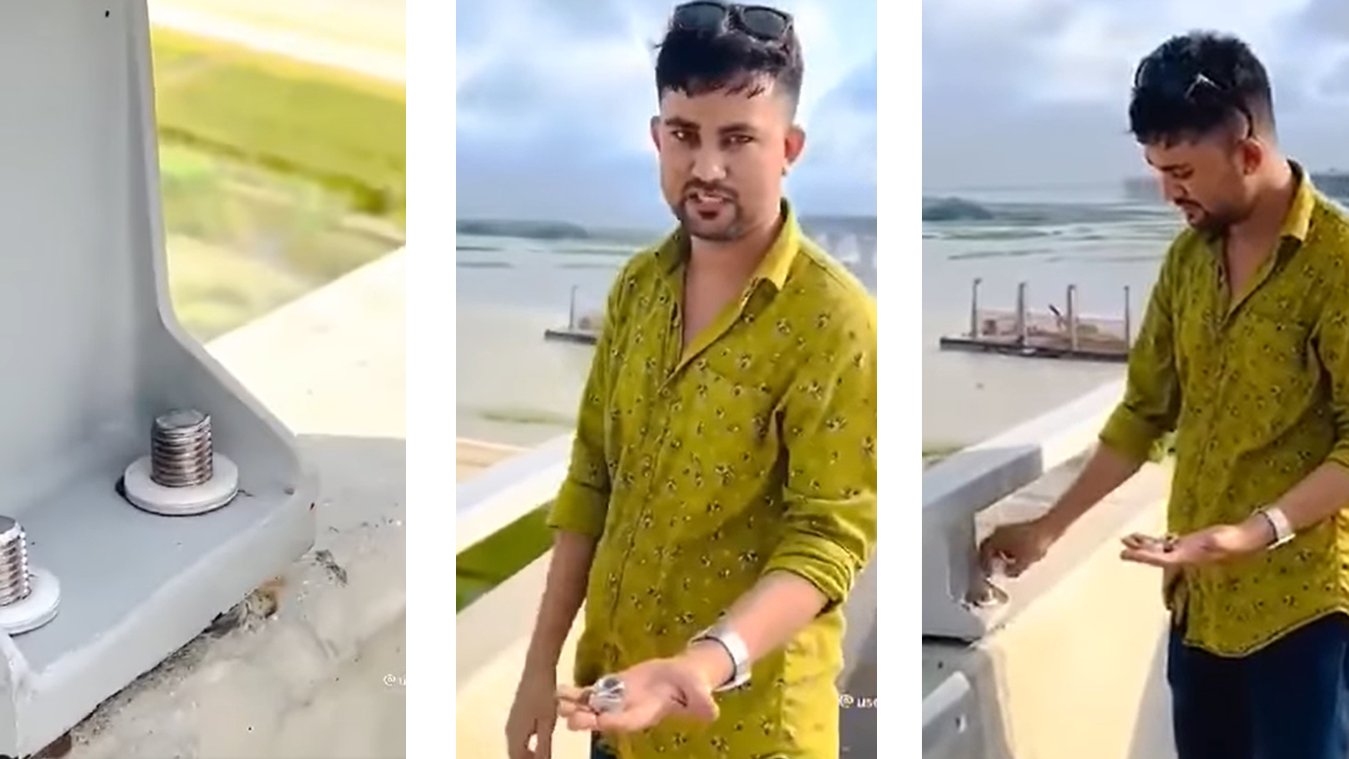 পদ্মা সেতুর নাট-বল্টু খুলে নেওয়া যুবক আটক
