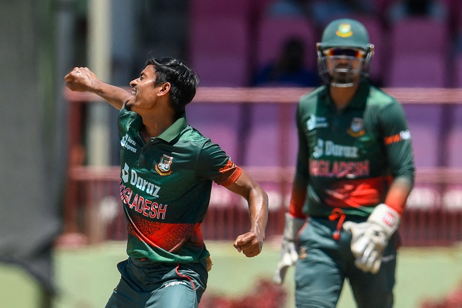 ফিরেই তাইজুলের ৫ উইকেট, দুশোর আগে থামল ওয়েস্ট ইন্ডিজ