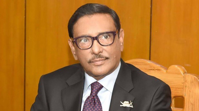 গোলাপবাগে যাওয়া বিএনপির অর্ধেক পরাজয়: ওবায়দুল কাদের