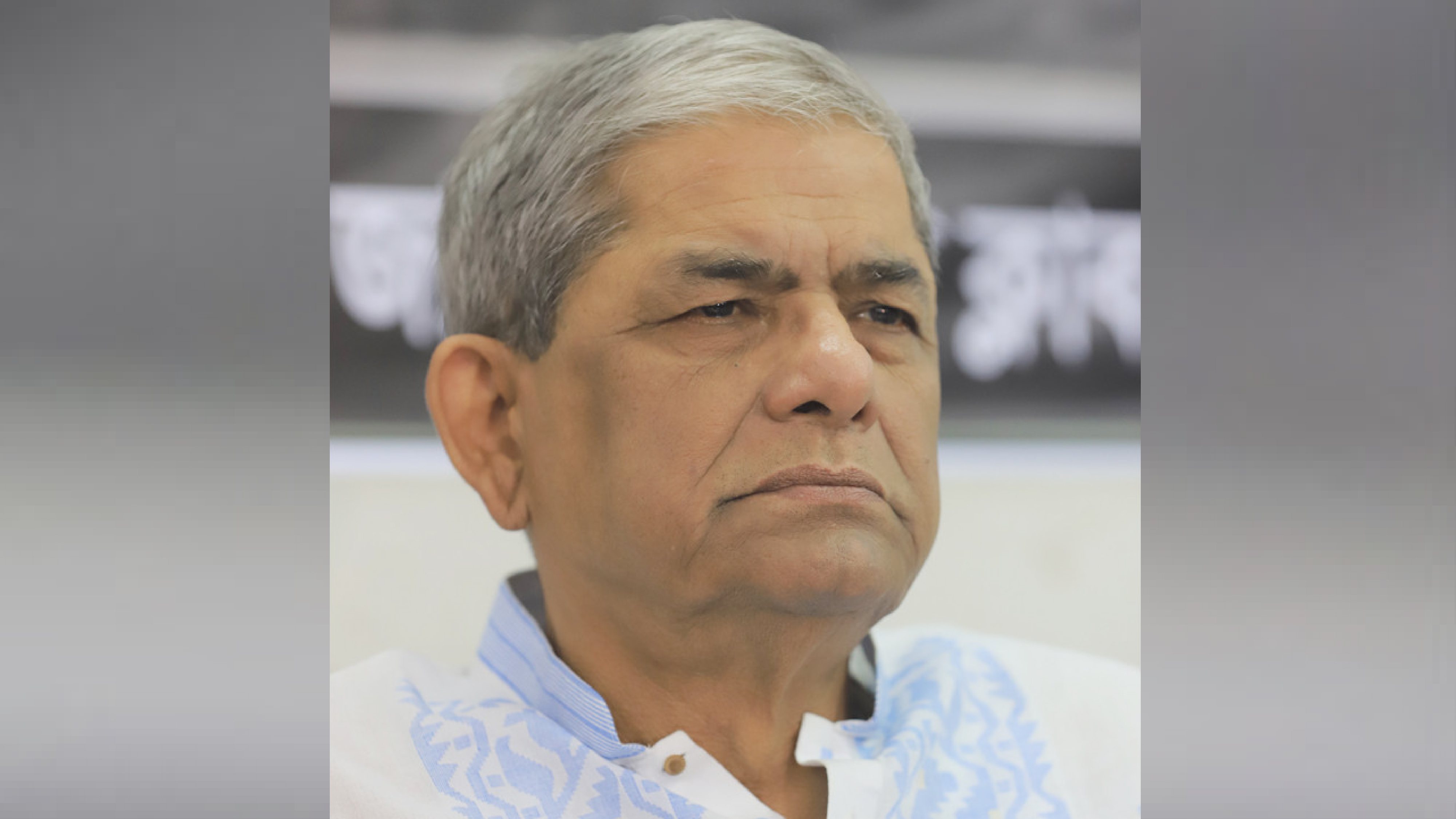 নয়াপল্টন থেকে মির্জা ফখরুলকে ফিরিয়ে দিলো পুলিশ