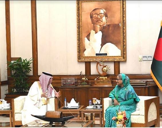বাংলাদেশের অর্থনৈতিক অঞ্চলে সৌদি আরবের জন্য জমির প্রস্তাব প্রধানমন্ত্রীর