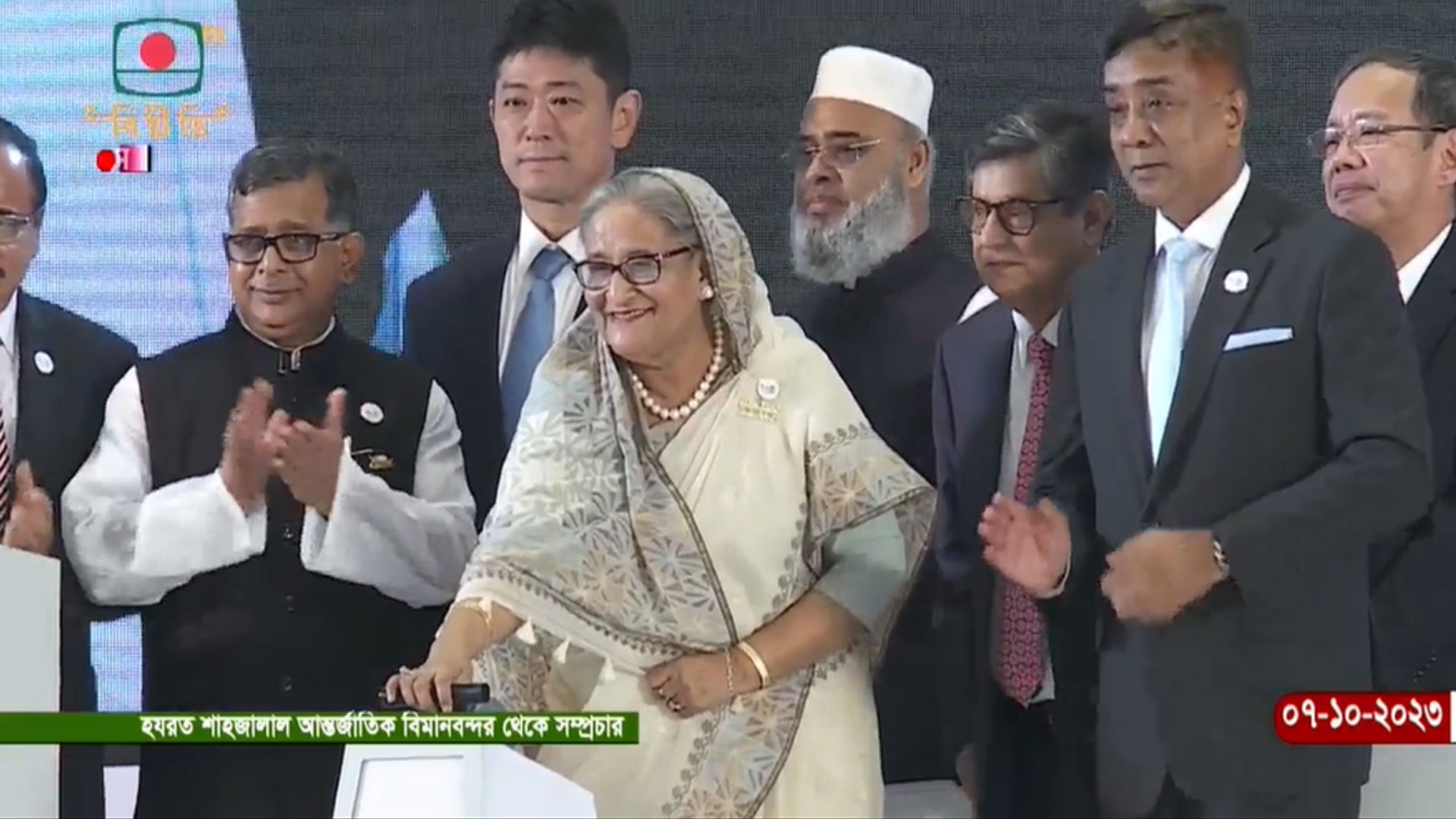 শাহজালাল বিমানবন্দরের তৃতীয় টার্মিনালের আংশিক উদ্বোধন করলেন প্রধানমন্ত্রী