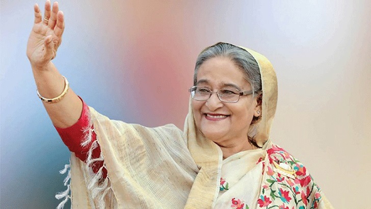 বরিশালে নির্বাচনী জনসভায় প্রধানমন্ত্রী শেখ হাসিনা