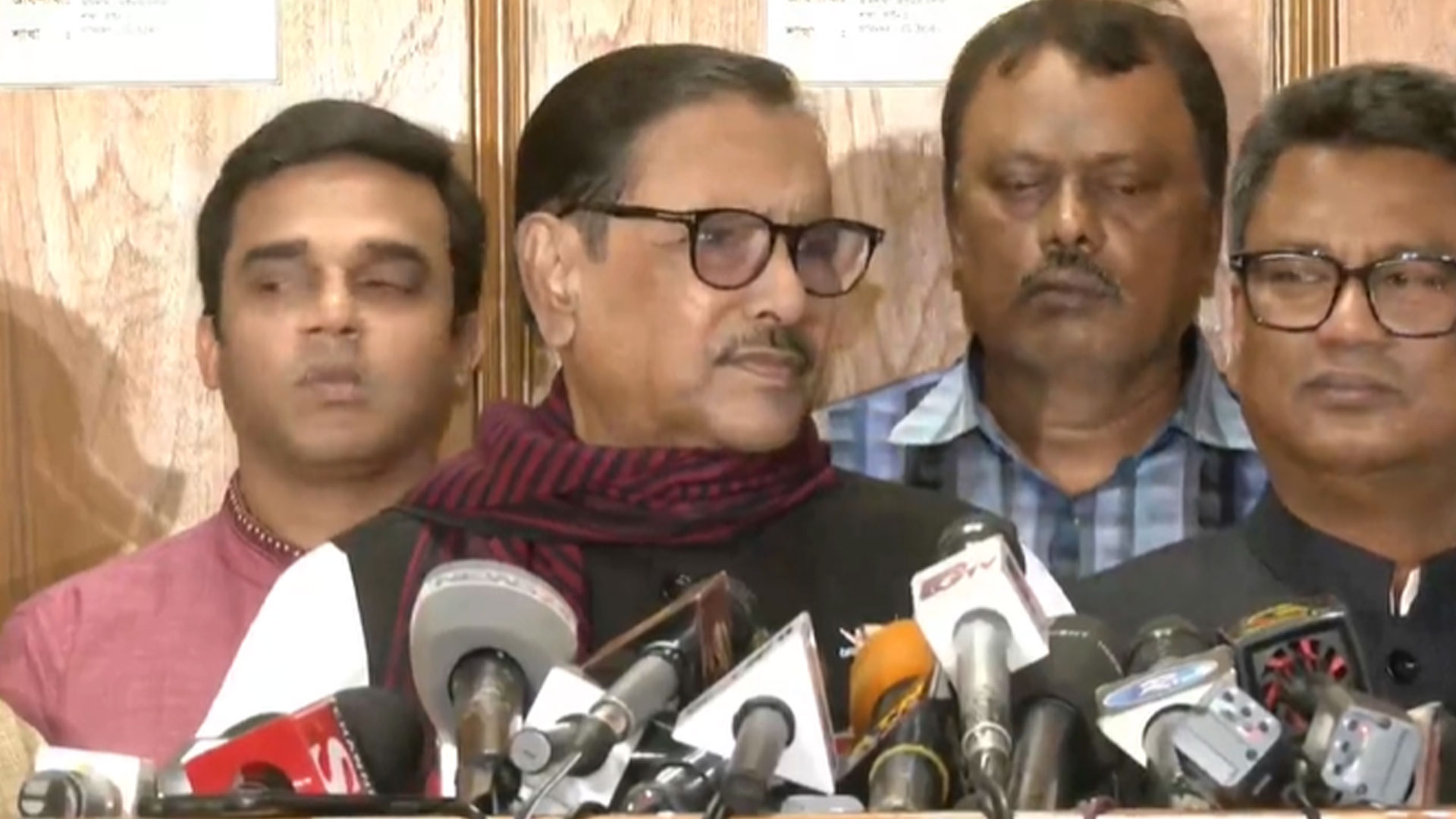 বিএনপিকে নিষিদ্ধের চিন্তা করিনি, অত মাথাব্যথা আমাদের নেই: কাদের