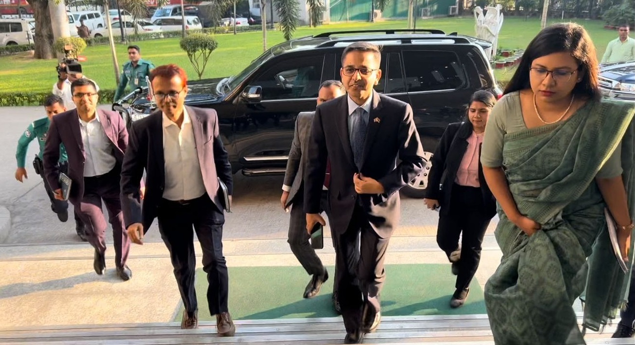 তলবের পর পররাষ্ট্র মন্ত্রণালয়ে ভারতীয় হাইকমিশনার