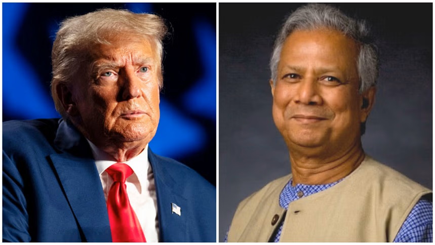 নতুন শুল্ক ৩ মাস স্থগিতের অনুরোধ জানিয়ে ট্রাম্পকে প্রধান উপদেষ্টার চিঠি