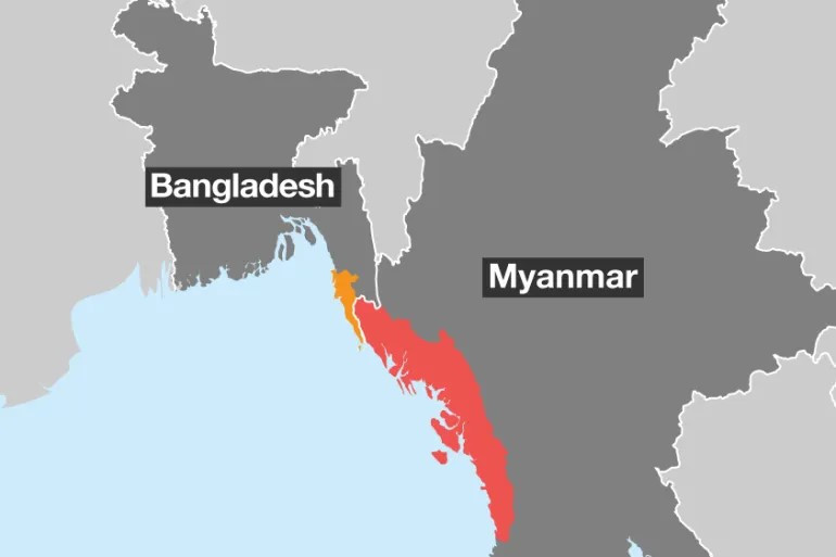 রাখাইনে করিডোর বাংলাদেশের ভেতর দিয়েই কেন?