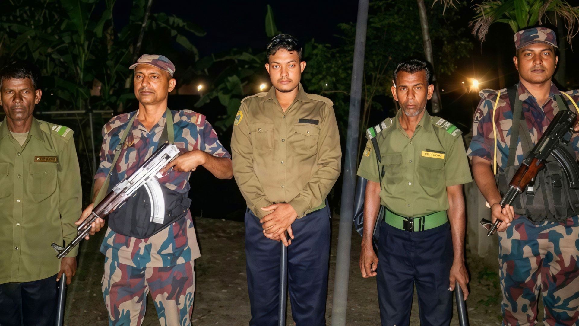 বিজিবির সঙ্গে আনসার সদস্যরাও টহলে রয়েছেন