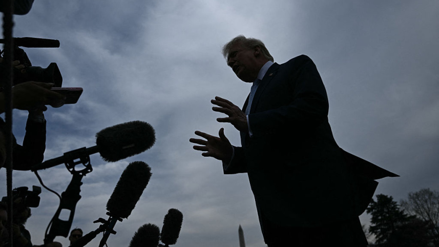 Trump shadow