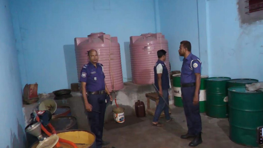 diesel seized