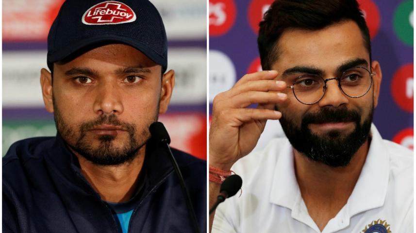 mashrafe and kohli