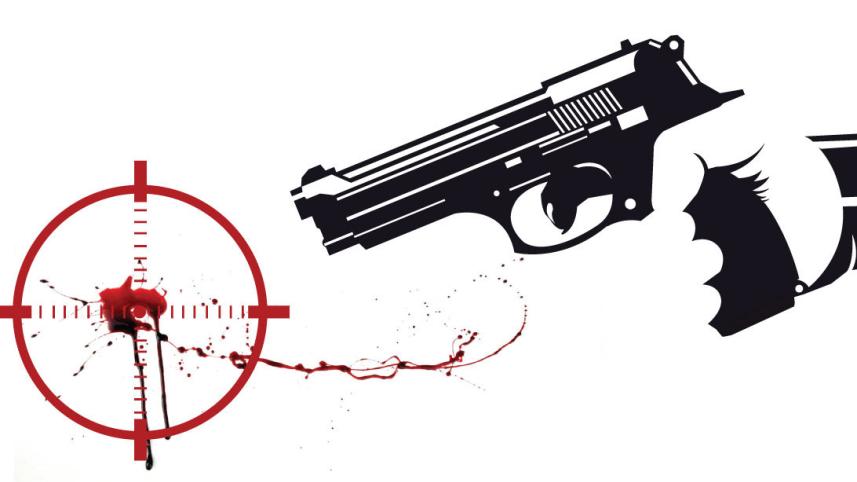 shot dead