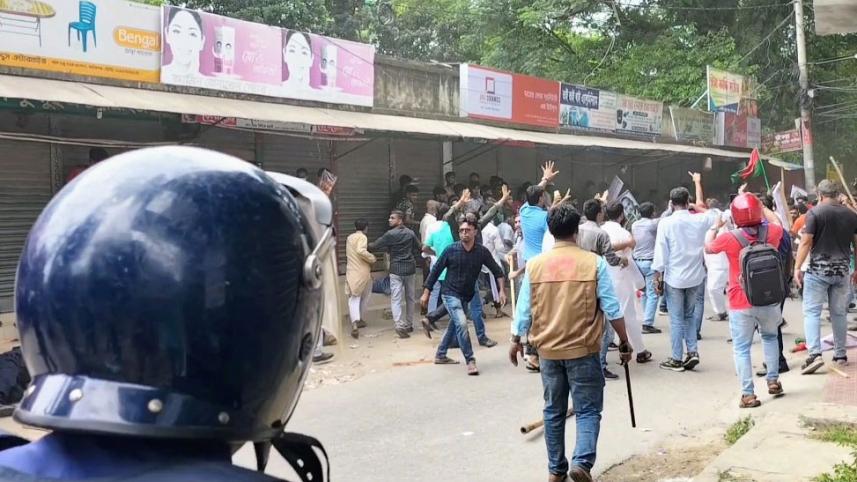৫ জেলায় বিএনপির সঙ্গে পুলিশ-ছাত্রলীগের সংঘর্ষে আহত দেড়শতাধিক