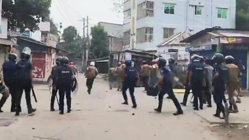 ৫ জেলায় বিএনপির সঙ্গে পুলিশ-ছাত্রলীগের সংঘর্ষে আহত দেড়শতাধিক