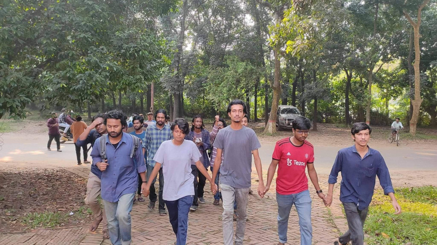 JU protest