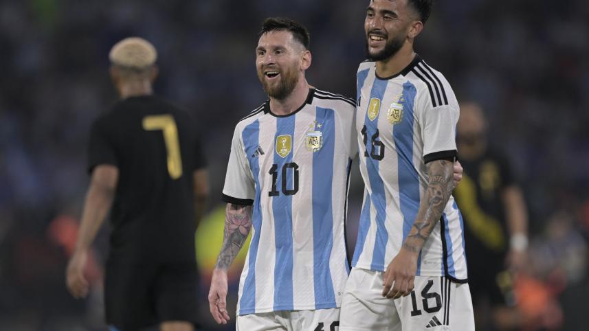 messi and nicolas