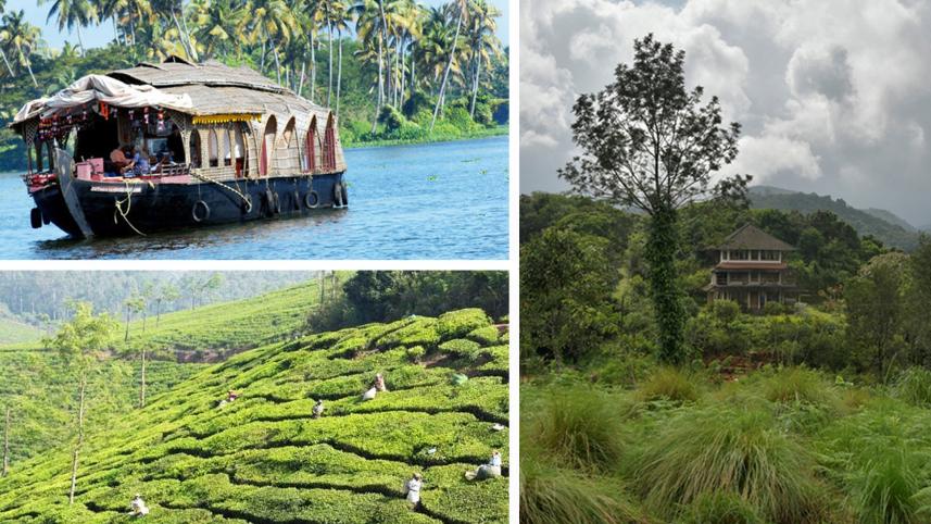 কেরালা, কোচি, আলেপ্পি, মুন্নার, থেক্কাডি, কোভালম, ওয়ানাড, ভ্রমণ,