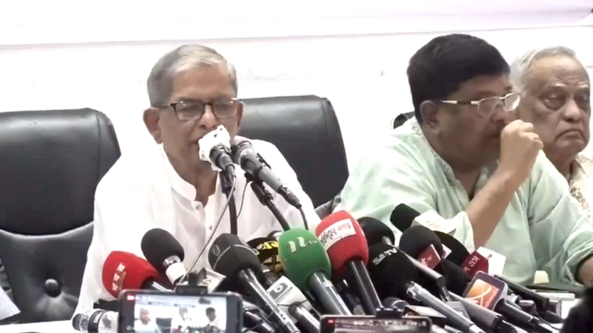 কালকে মনে হয়েছে আমি চোখের সামনে ফ্যাসিবাদ দেখছি: ফখরুল