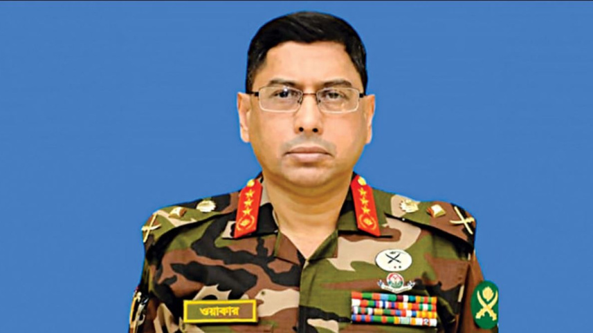 সেনাবাহিনী প্রধান জেনারেল ওয়াকার-উজ-জামান