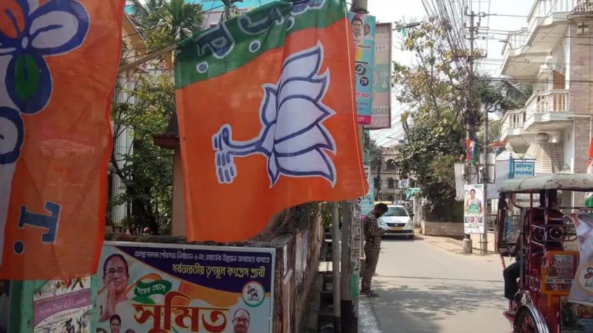 যথারীতি, পশ্চিমবঙ্গ তৃণমূল কংগ্রেসের কাছে বিপুল ব্যবধানে হেরেছে বিজেপি। ছবি: ডয়চে ভেলে