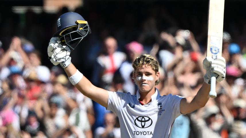England’s Jacob Bethell 