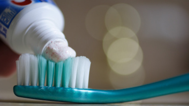 Toothpasteonbrush