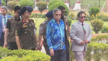 পাবনায় রাষ্ট্রপতি মো. সাহাবুদ্দিন। ছবি: সংগৃহীত