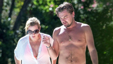 Kate Winslet and Leonardo DiCaprio