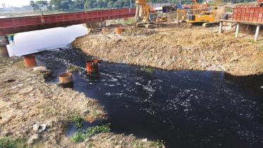 polluting water