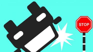 road accident logo