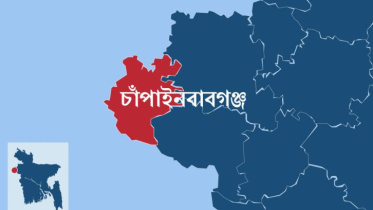 চাঁপাইনবাবগঞ্জ জেলার মানচিত্র