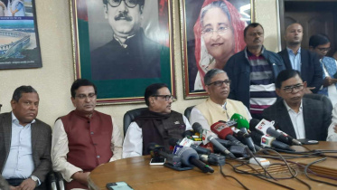 সংবাদ সম্মেলনে ওবায়দুল কাদের