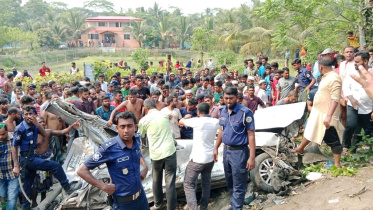 ঝালকাঠিতে সড়ক দূর্ঘটনায় নিহত ১৪