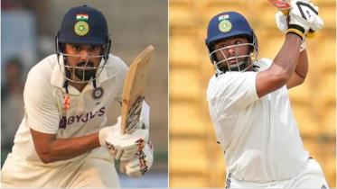 KL Rahul and Sarfaraz Khan