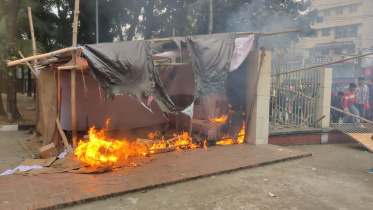 Fan protest fire 