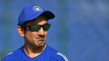 India's head coach Gautam Gambhir